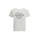 Max Mara White Cotton T-Shirt
