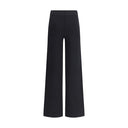 Max Mara Black Viscose Casual Pants