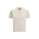 Max Mara White Viscose Dress Shirt