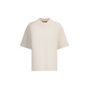 Max Mara White Polyester T-Shirt