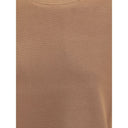 Max Mara Brown Polyester T-Shirt