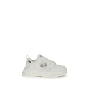 Philipp Plein White Polyester Athletic Sneakers