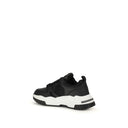 Philipp Plein Black Polyester Athletic Sneakers