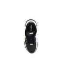 Philipp Plein Black Polyester Athletic Sneakers