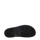 Off-White Green Fabric Flat Sandals