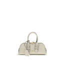 PINKO White Calf Leather Bos Taurus Handbag