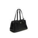 Dolce & Gabbana Black Calf Leather Bos Taurus Shoulder Bag