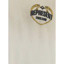 Represent Cream Cotton T-Shirt