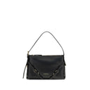 Givenchy Black Calf Leather Bos Taurus Shoulder Bag