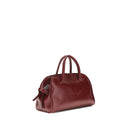 Jacquemus Bordeaux Calf Leather Bos Taurus Handbag