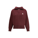 Marant Etoile Bordeaux Cotton Cardigan