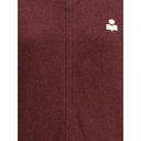 Marant Etoile Bordeaux Cotton Cardigan