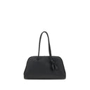 Jacquemus Black Calf Leather Bos Taurus Handbag