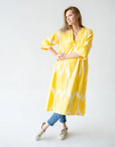 EAST & WEST “TAKE IT EASY” -DRESS - YELLOW