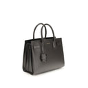 Saint Laurent Gray Calf Leather Bos Taurus Shoulder Bag