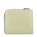 Jil Sander Green Leather Wallet
