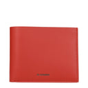 Jil Sander Red Leather Wallet