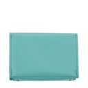 Jil Sander Green Leather Cardholder