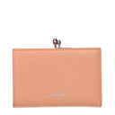 Jil Sander Pink Leather Wallet