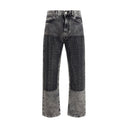 PINKO Gray Cotton Jeans Denim