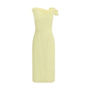 Givenchy Yellow Viscose Casual Dress
