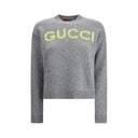 Gucci Gray Wool Sweatshirt