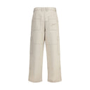 Jacquemus Beige Cotton Jeans Denim