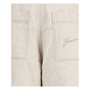 Jacquemus Beige Cotton Jeans Denim