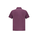 Brunello Cucinelli Purple Cotton Polo Shirt