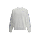 Off-White Gray Cotton Sweatshirt