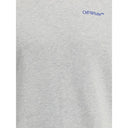 Off-White Gray Cotton Sweatshirt