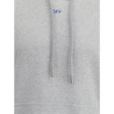 Off-White Gray Cotton Sweatshirt
