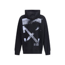 Off-White Black Cotton Sweatshirt