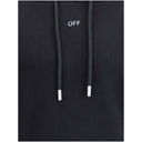 Off-White Black Cotton Sweatshirt