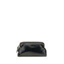 Miu Miu Black Calf Leather Bos Taurus Shoulder Bag