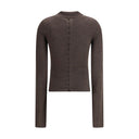 Jacquemus Brown Merino Wool Polo Shirt