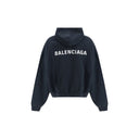 Balenciaga Black Cotton Sweatshirt