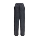 Balenciaga Black Cotton Joggers (Workout Pants)