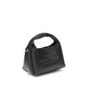 Marc Jacobs Black Calf Leather Bos Taurus Shoulder Bag