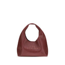 Marc Jacobs Bordeaux Calf Leather Bos Taurus Shoulder Bag