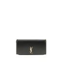 Saint Laurent Black Calf Leather Bos Taurus Shoulder Bag