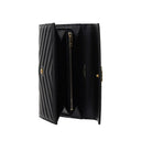 Saint Laurent Black Calf Leather Bos Taurus Wallet