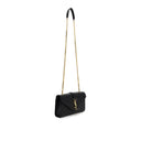 Saint Laurent Black Calf Leather Bos Taurus Shoulder Bag
