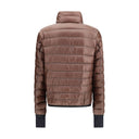 Moncler Grenoble Brown Polyamide Coat