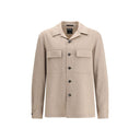 ZEGNA Beige Cotton Coat