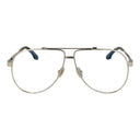 Victoria Beckham Gray Metal Glasses (Frames)