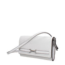Michael Kors White Leather Clutch Bag