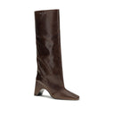 Coperni Brown Leather High Heel Boots