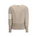 Thom Browne Bicolor Wool Cardigan