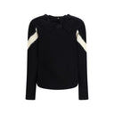 Valentino Black Fleece Wool Sweatshirt